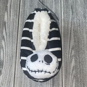 Kids Nightmare Before Christmas Striped Slippers